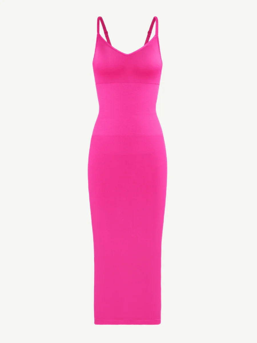 Seamless Shaping Spaghetti Strap Dress