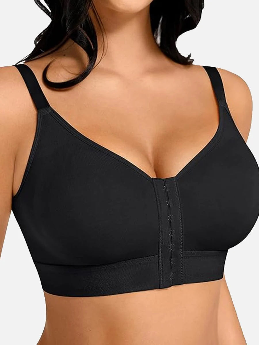 Front Closure Back Fat Smoothing Bra