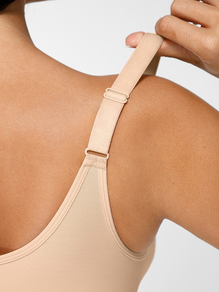 Wireless Front Closure Back Smoothing Bra