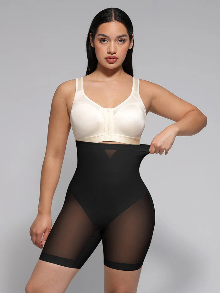 Mesh Tummy Control High Waisted Butt Lifter
