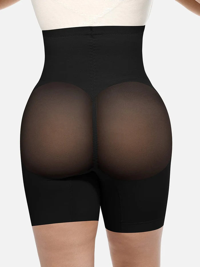 Mesh Tummy Control High Waisted Butt Lifter