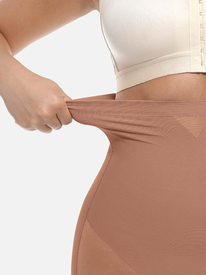 Mesh Tummy Control High Waisted Butt Lifter
