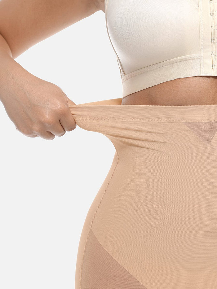 Mesh Tummy Control High Waisted Butt Lifter
