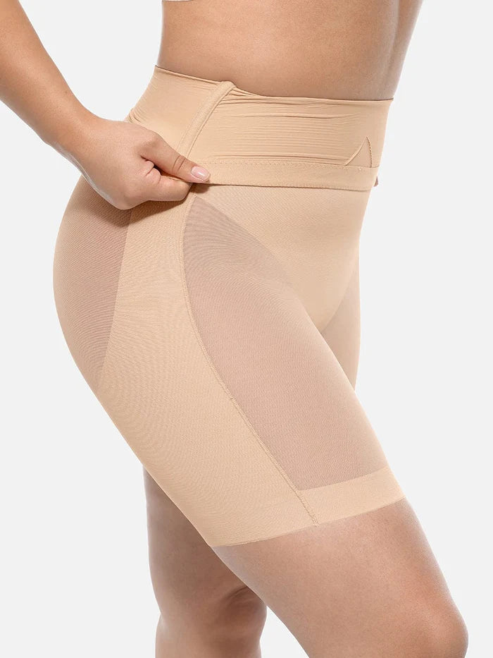 Mesh Tummy Control High Waisted Butt Lifter
