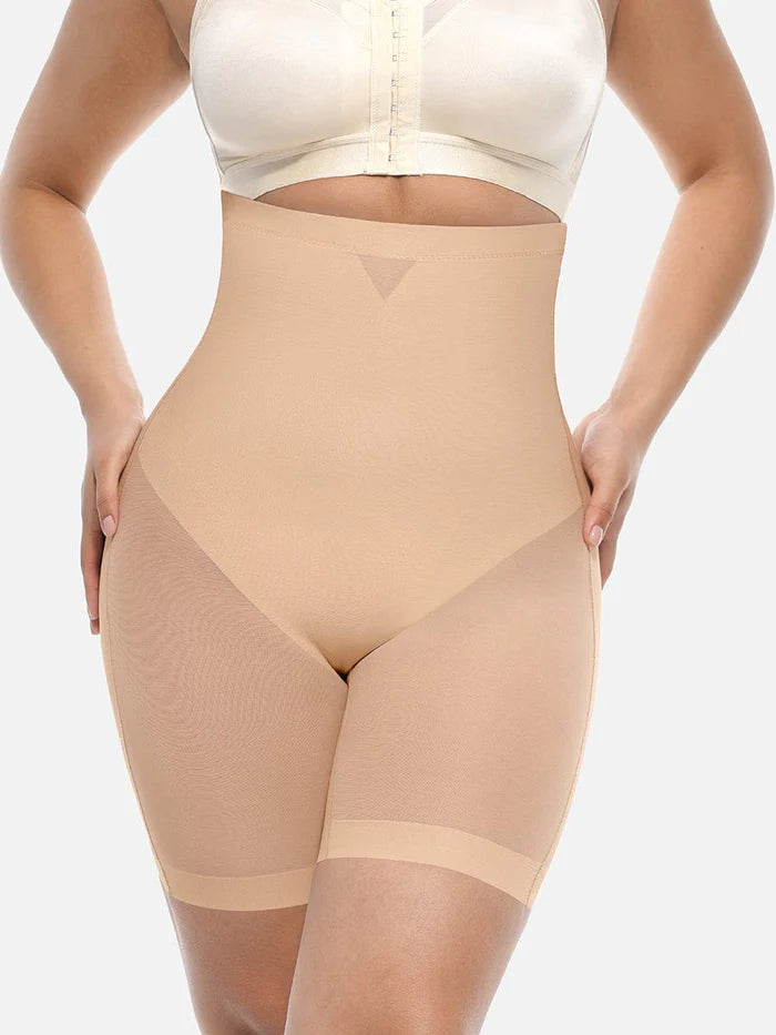 Mesh Tummy Control High Waisted Butt Lifter