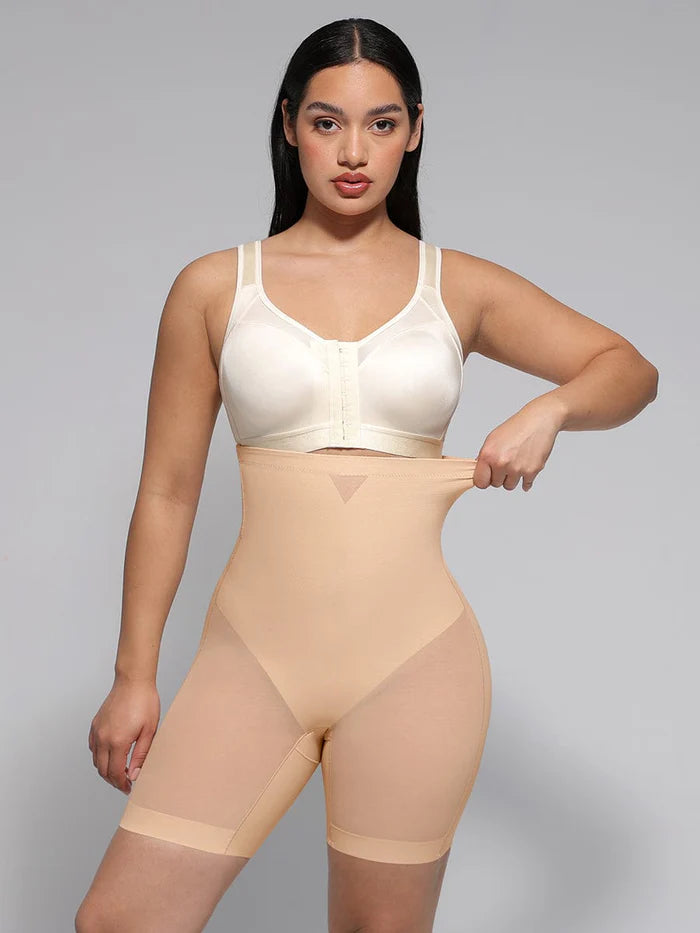 Mesh Tummy Control High Waisted Butt Lifter