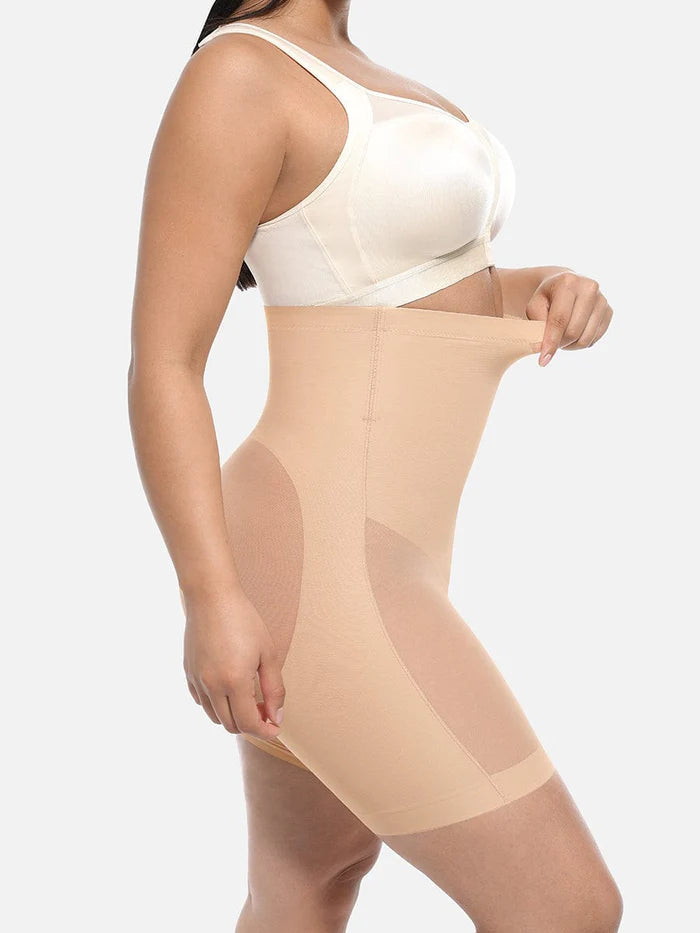 Mesh Tummy Control High Waisted Butt Lifter