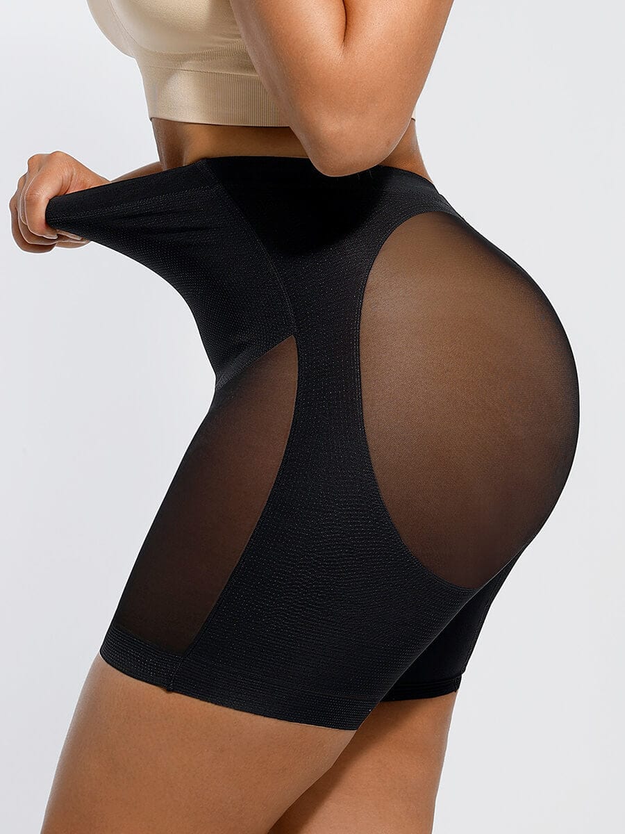 Mesh Tummy Control Low-Back Butt-Lifter