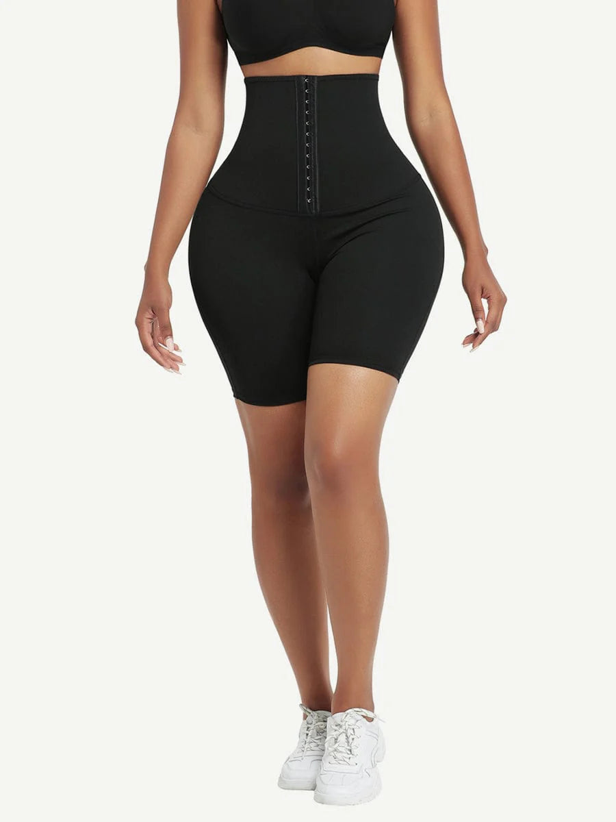 Sauna Compression Biker Shorts