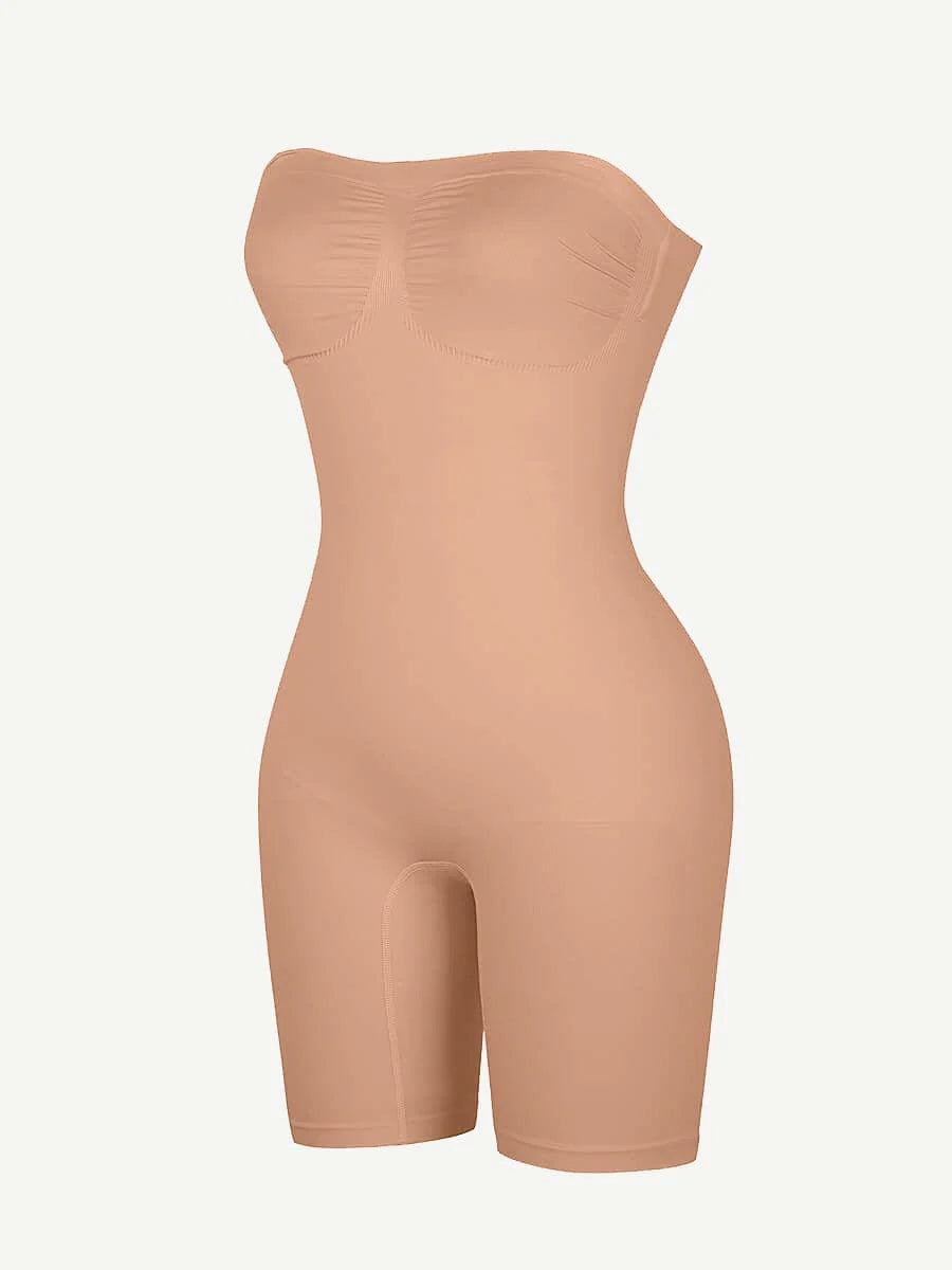 Seamless Sculpting Strapless Shaper Bodysuit