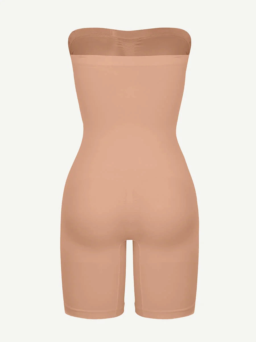 Seamless Sculpting Strapless Shaper Bodysuit