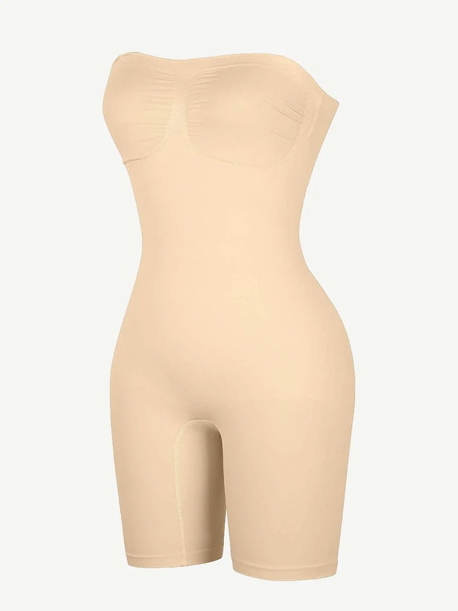 Seamless Sculpting Strapless Shaper Bodysuit