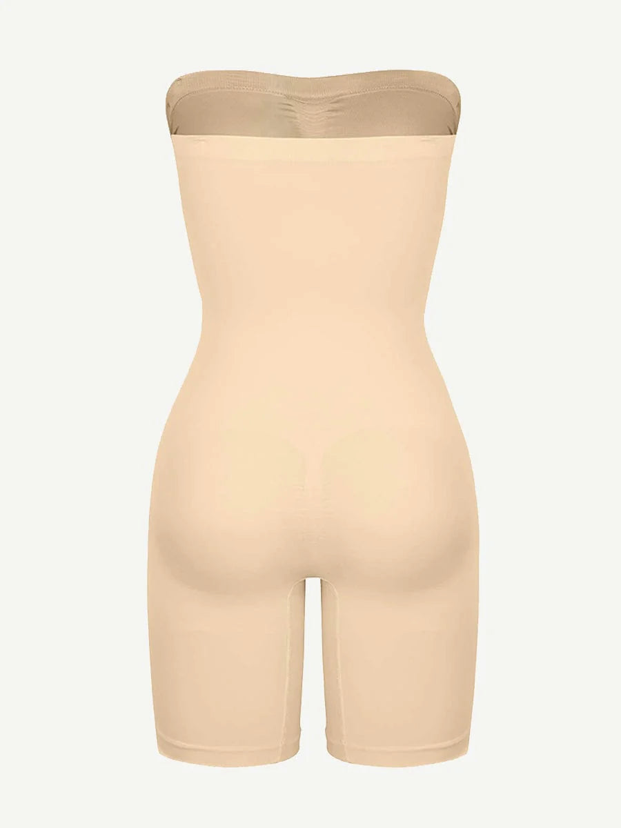 Seamless Sculpting Strapless Shaper Bodysuit