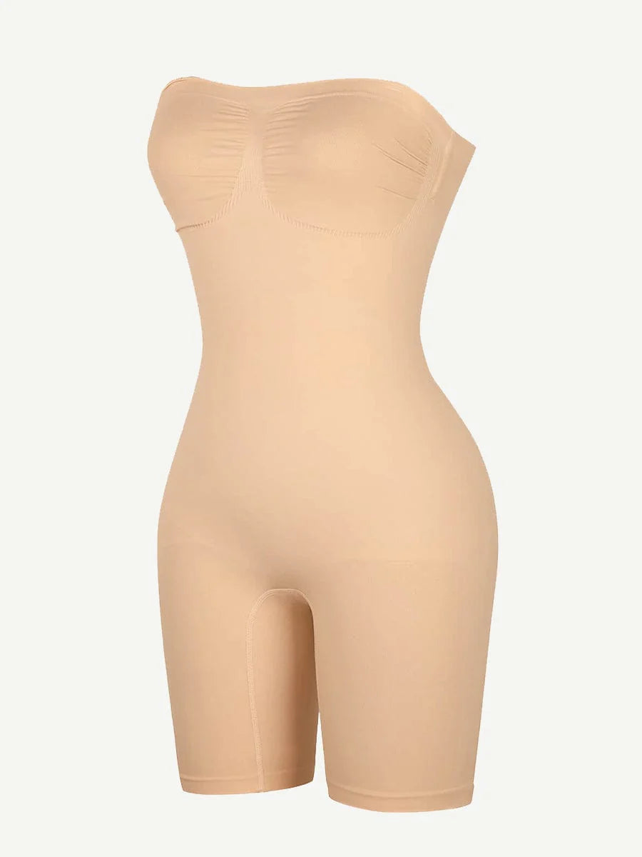 Seamless Sculpting Strapless Shaper Bodysuit