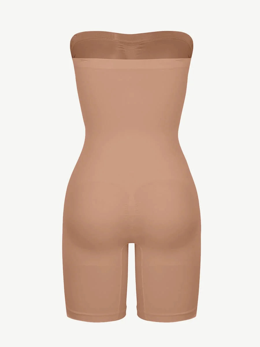 Seamless Sculpting Strapless Shaper Bodysuit