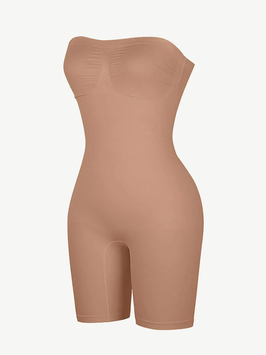Seamless Sculpting Strapless Shaper Bodysuit