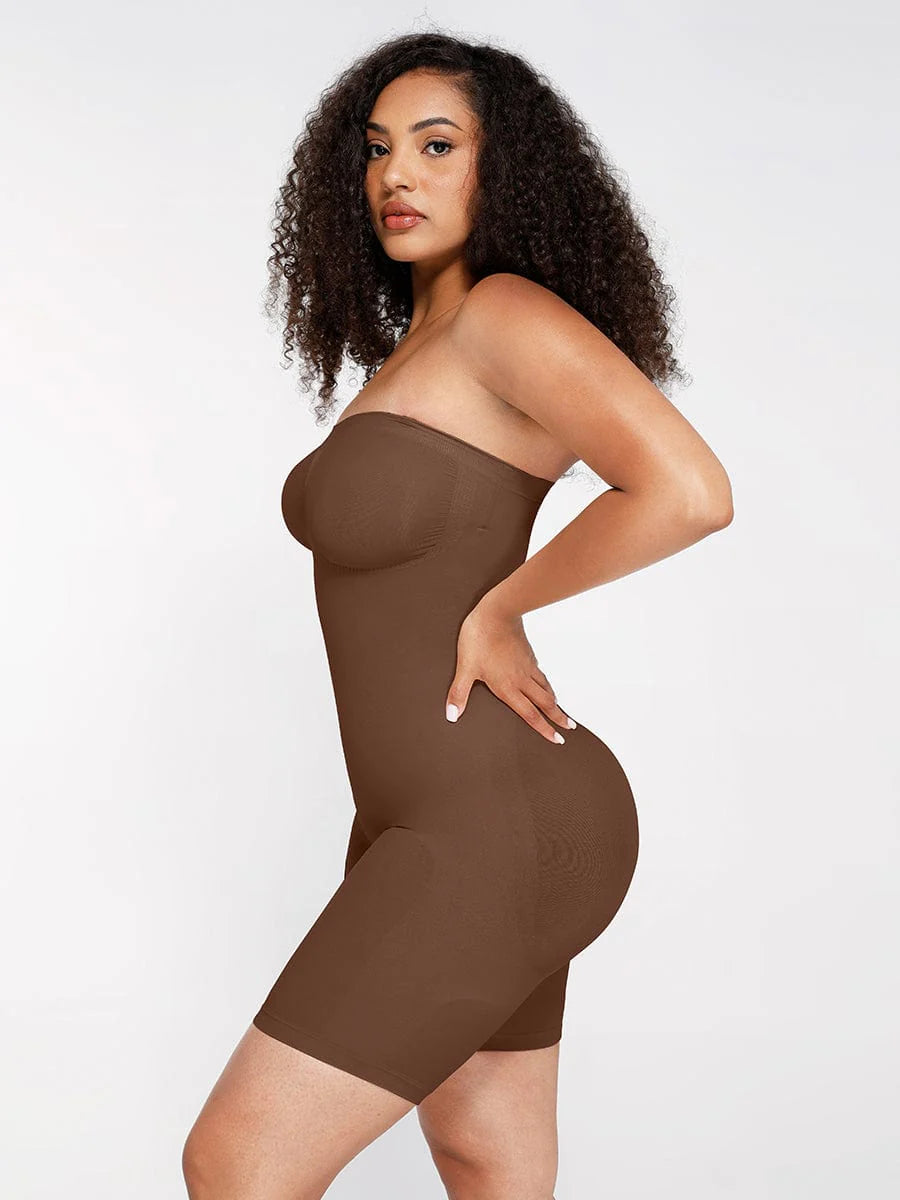 Seamless Sculpting Strapless Shaper Bodysuit