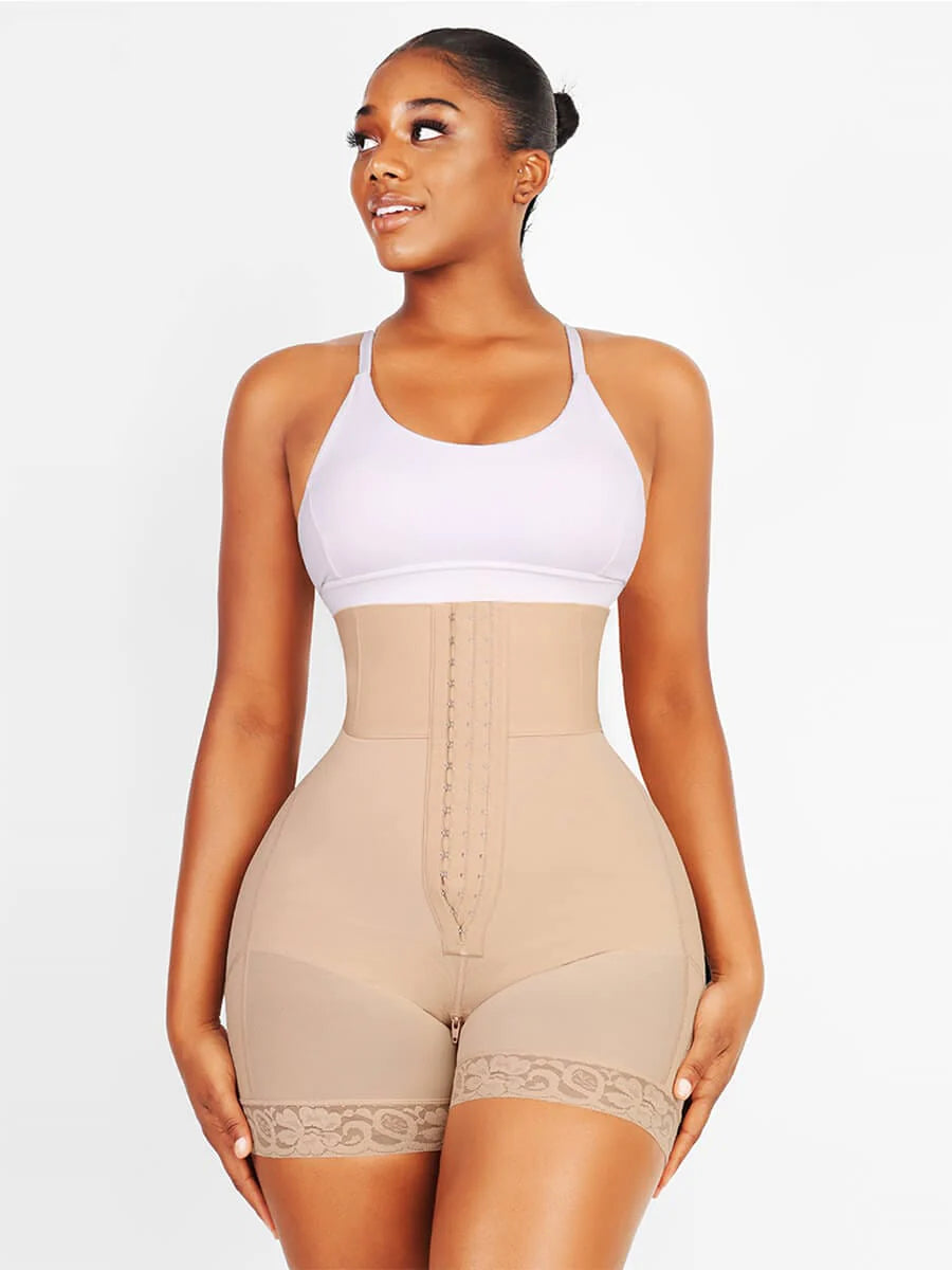 High-Waist Compression Booty Boosting Shorts