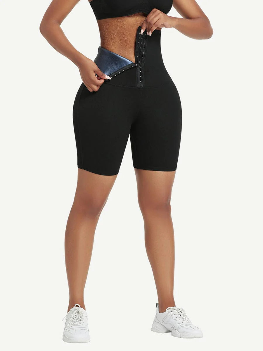 Thermal "Sweat-It-Out" Compressing Biker Shorts