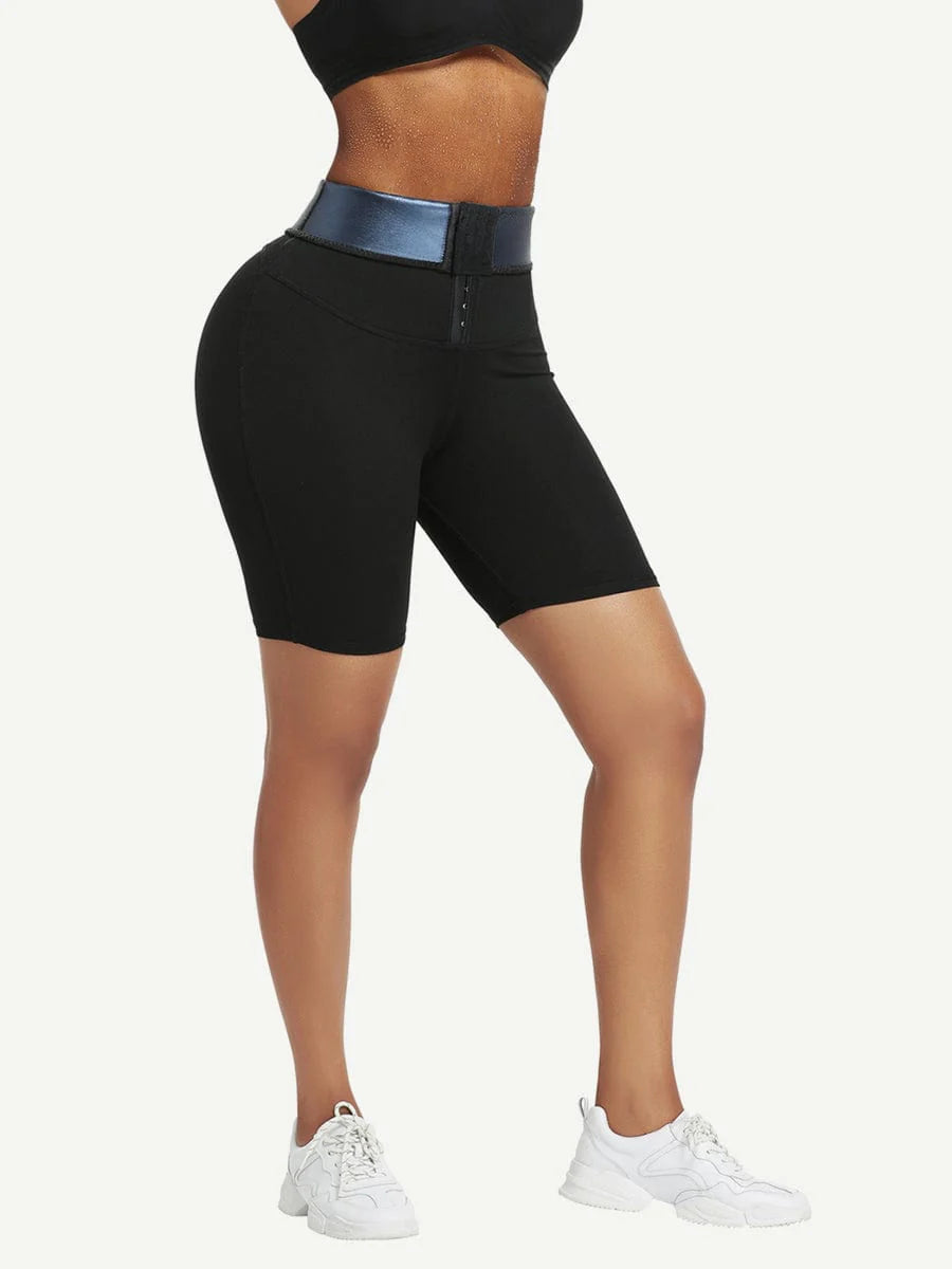 Thermal "Sweat-It-Out" Compressing Biker Shorts