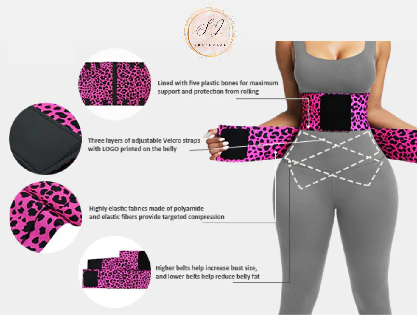 High Compression Hourglass Waist Trainer