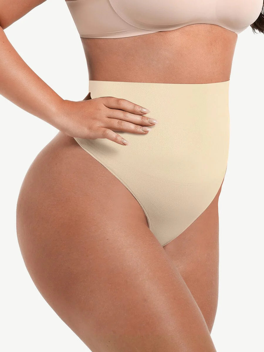 Mid-Rise Tummy Control Shaping Thong