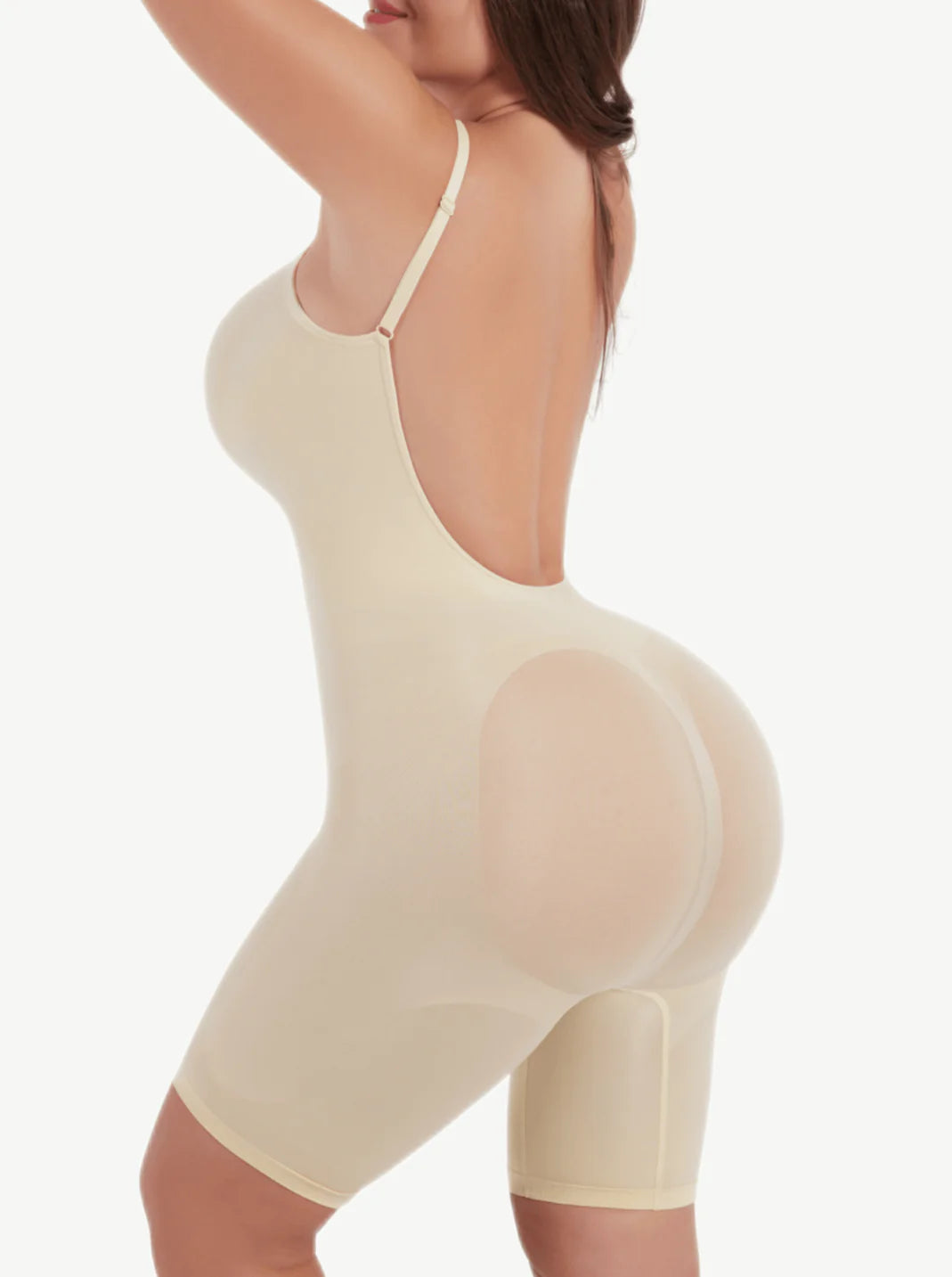 Seamless Shaper Open Back Bodysuit