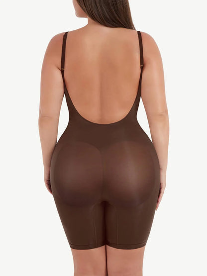 Seamless Shaper Open Back Bodysuit