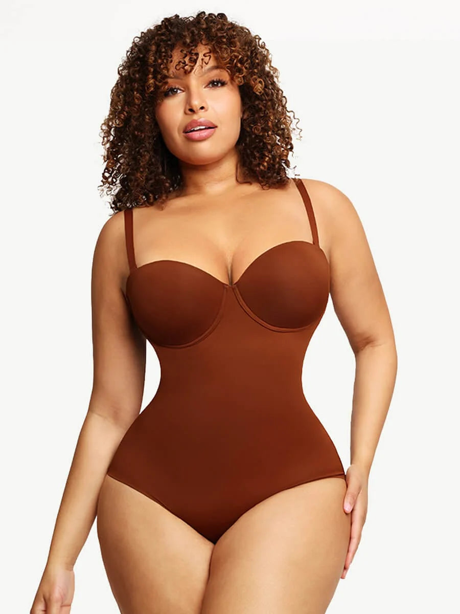 SleekEmbrace Cupped Shaper Bodysuit Brief