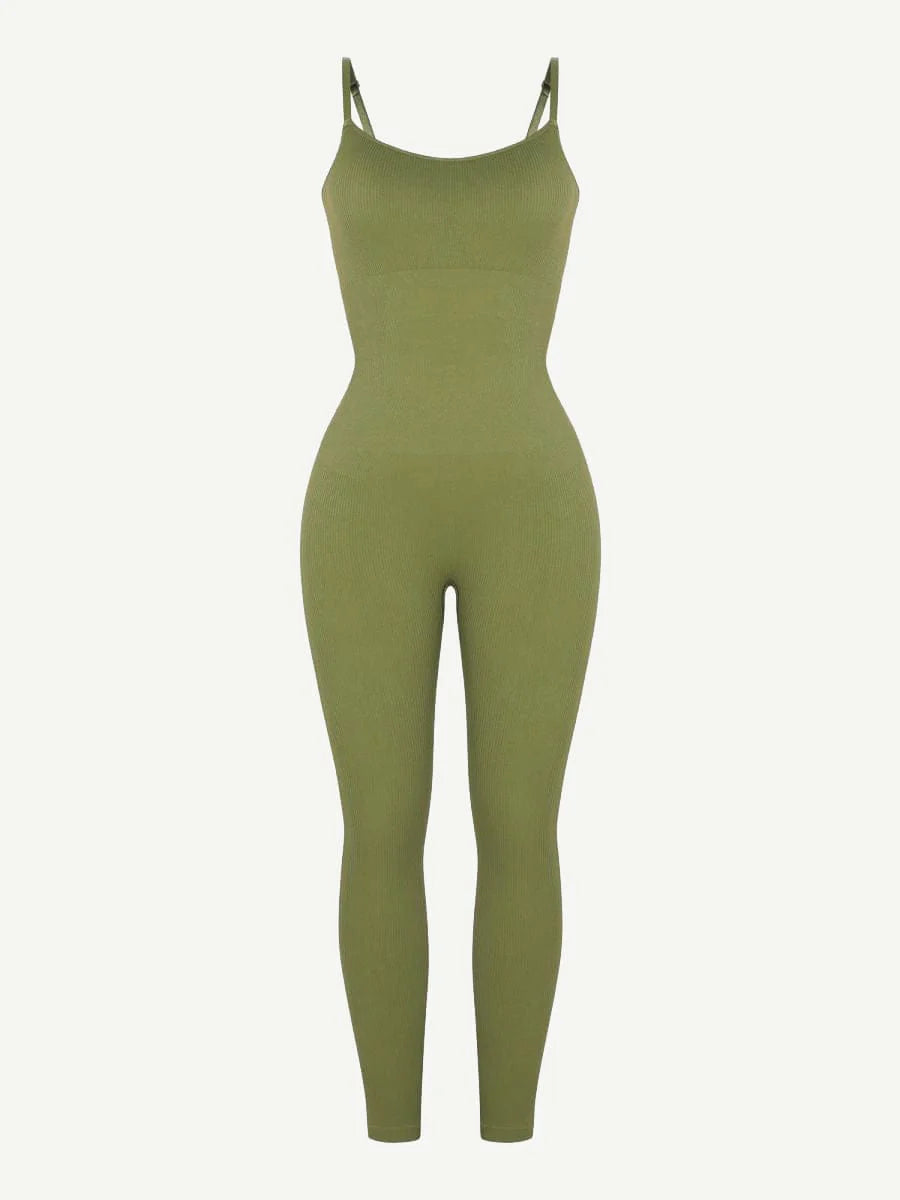 Seamless Shaping Spaghetti Strap Jumpsuit