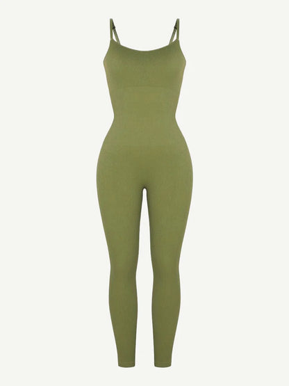 Seamless Shaping Spaghetti Strap Jumpsuit