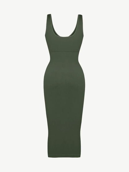 Seamless Shaping V-neck  Dress