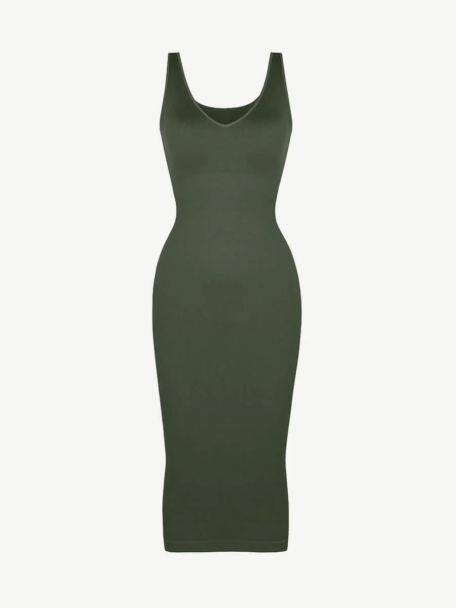 Seamless Shaping V-neck  Dress