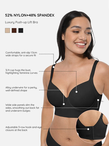 Push-Up Back Smoothing Bra
