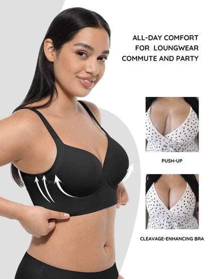 Push-Up Back Smoothing Bra