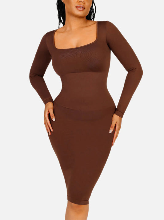 Bodycon Shapewear Midi Dress