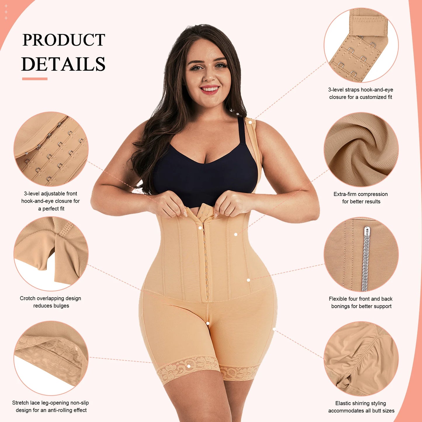 Postoperative Sculpting Body Shaper