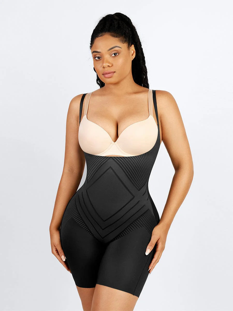 LiquidSculpt Open-Bust Shaping Bodysuit