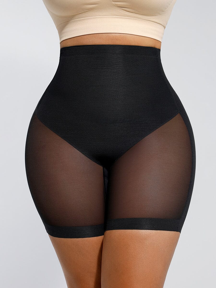 Mesh Tummy Control Low-Back Butt-Lifting Shorts