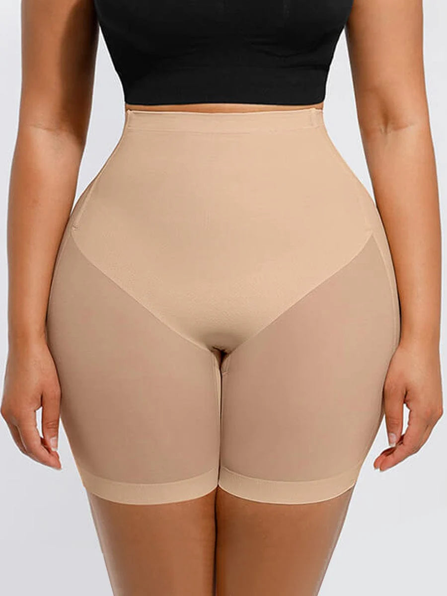 Mesh Tummy Control Low-Back Butt-Lifting Shorts