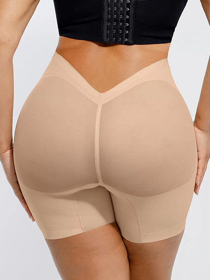 Mesh Tummy Control Low-Back Butt-Lifting Shorts