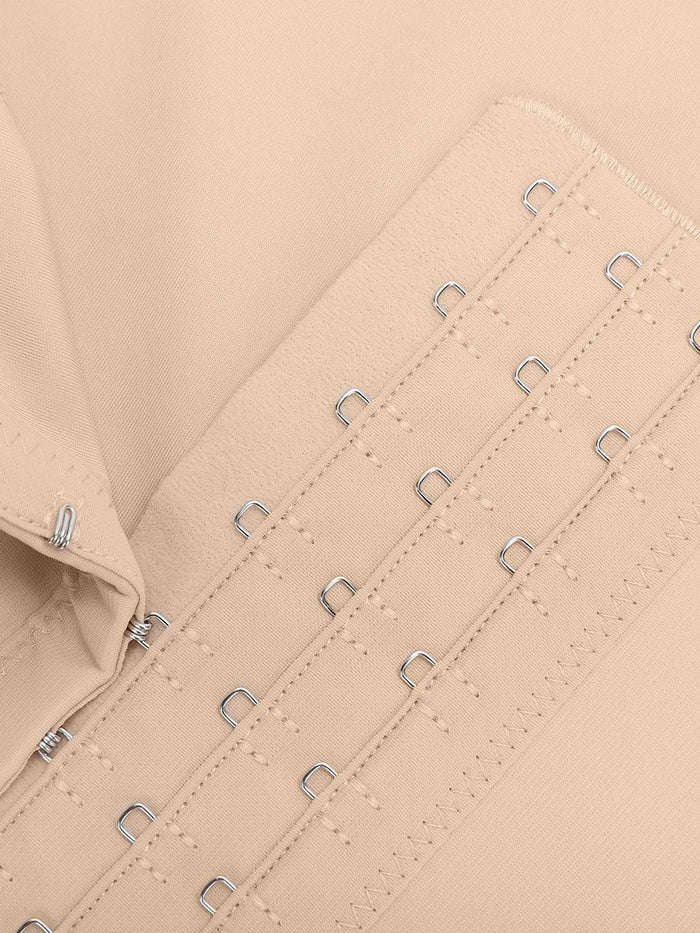 Body de tanga con cuello redondo y moldeador sin costuras