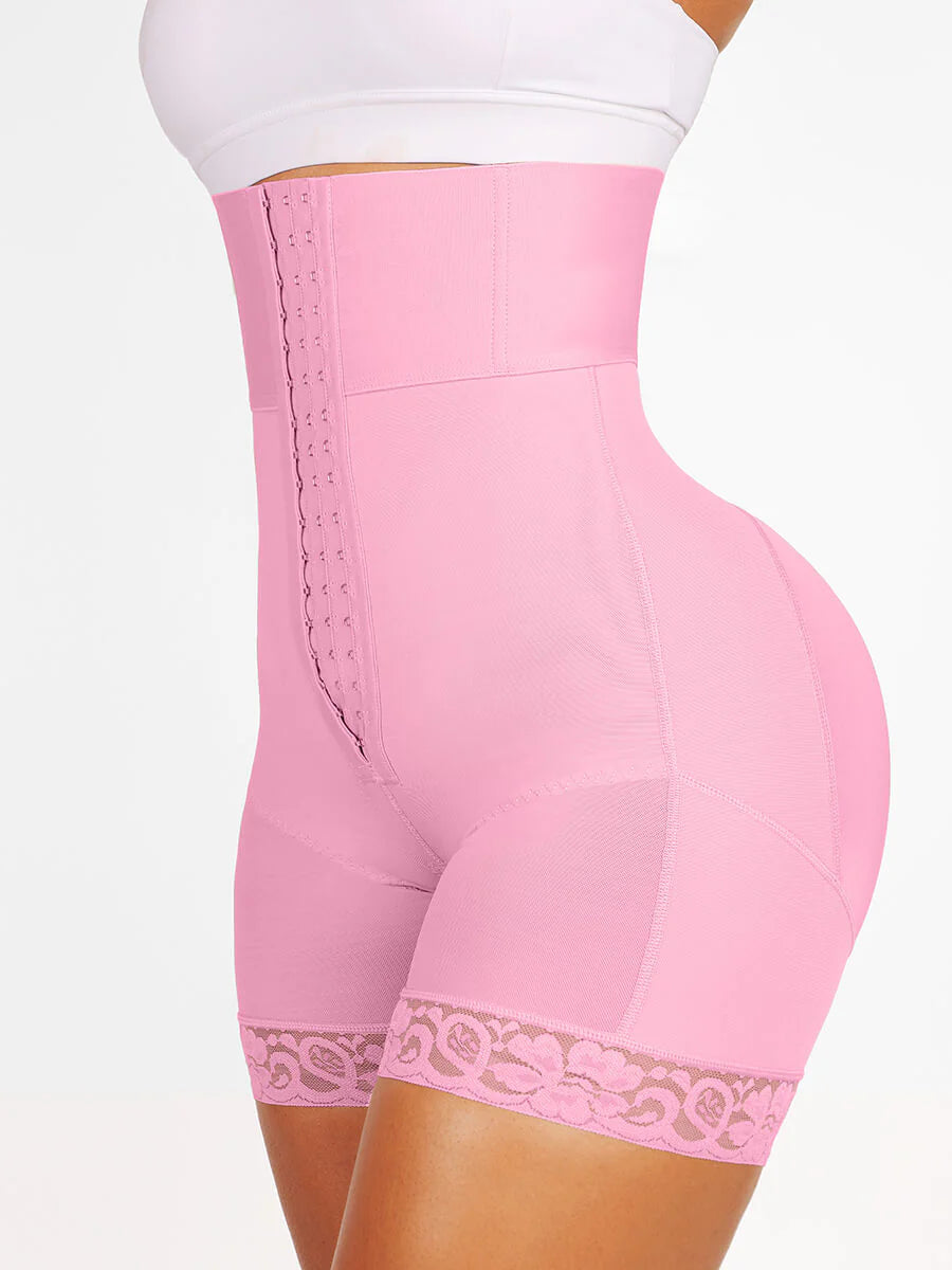 High-Waist Compression Booty Boosting Shorts