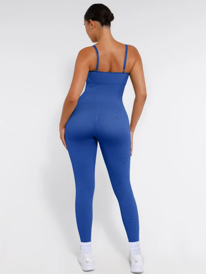 Seamless Shaping Spaghetti Strap Jumpsuit