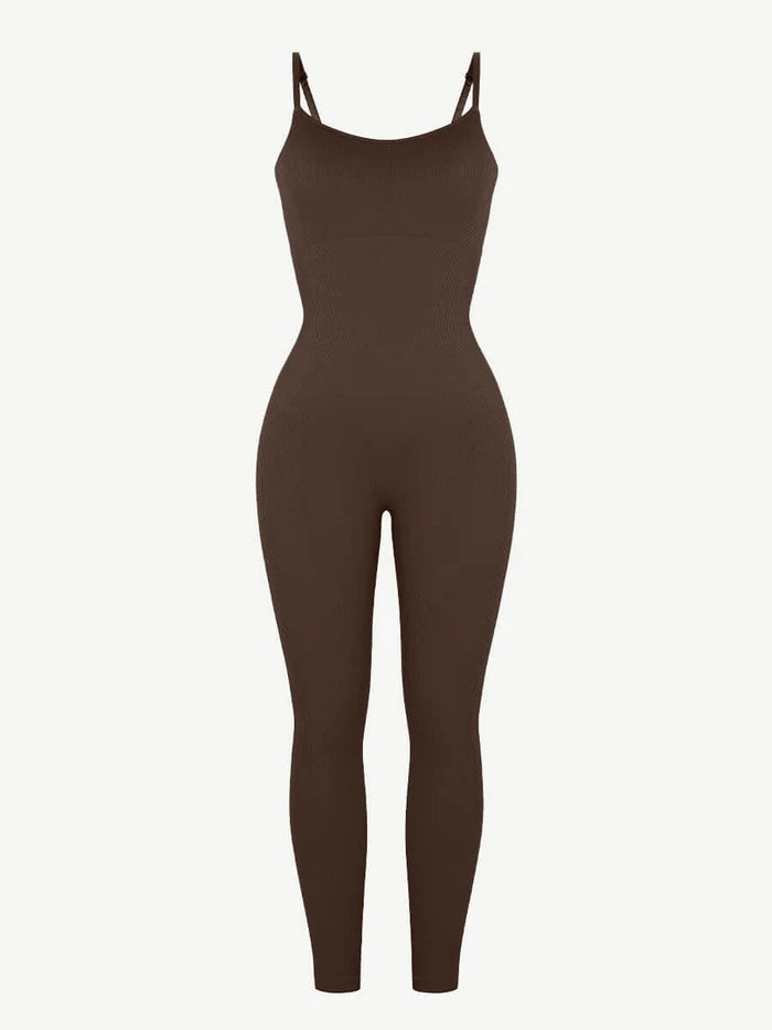 Seamless Shaping Spaghetti Strap Jumpsuit