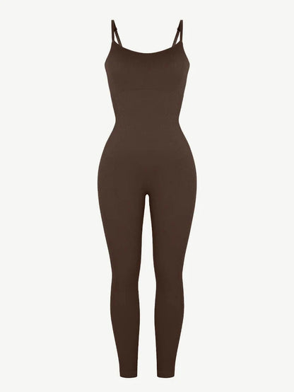 Seamless Shaping Spaghetti Strap Jumpsuit