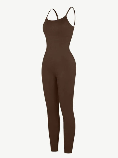 Seamless Shaping Spaghetti Strap Jumpsuit