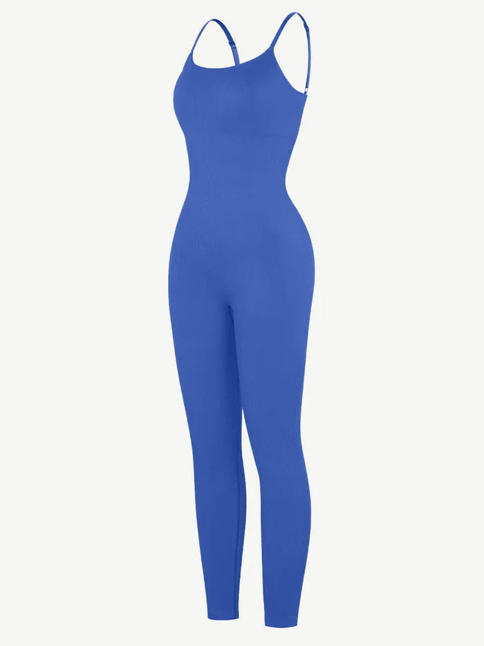 Seamless Shaping Spaghetti Strap Jumpsuit