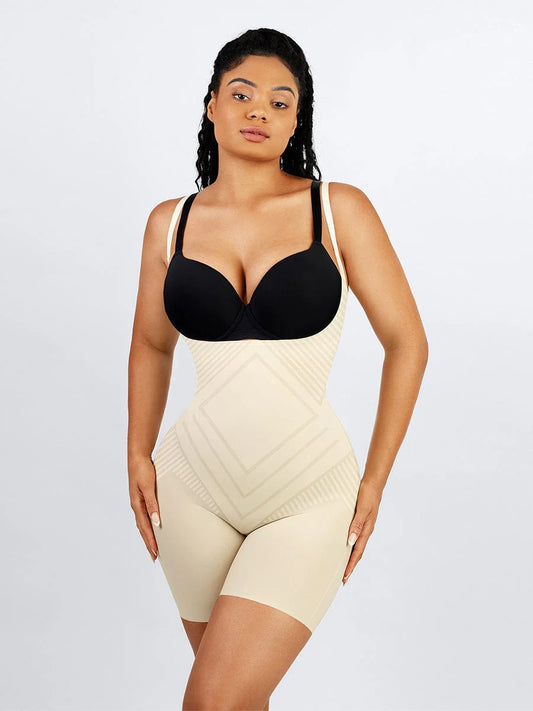 Open Bust Shapewear Bodysuit