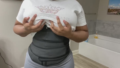 LatexSculpt Triple Belt Waist Trainer